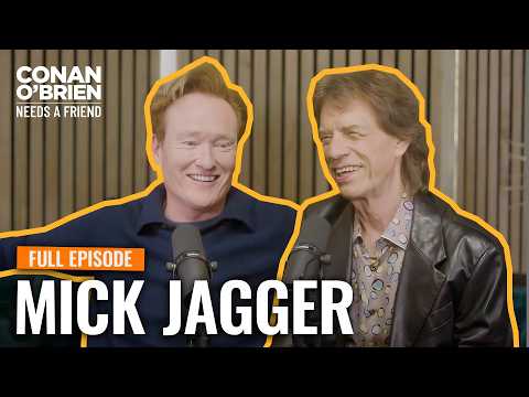 Mick Jagger's Anxiety About Friendship with Conan O'Brien