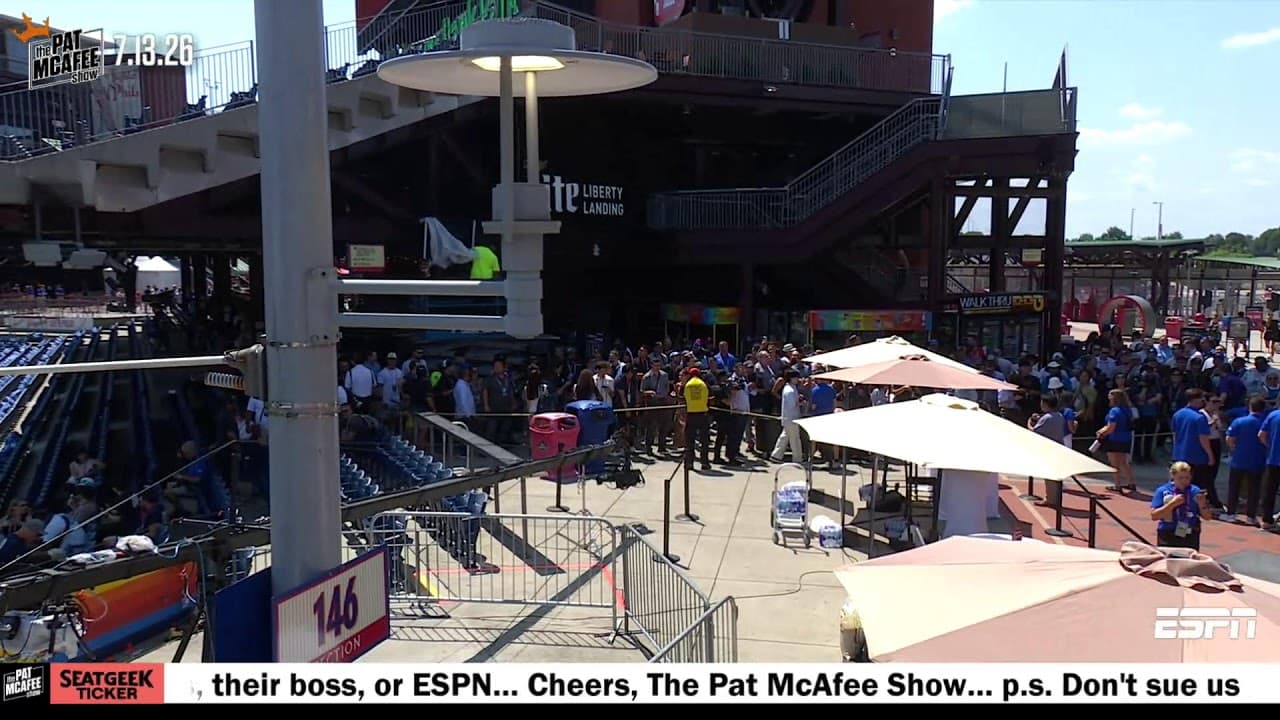 Frame from The Pat McAfee Show