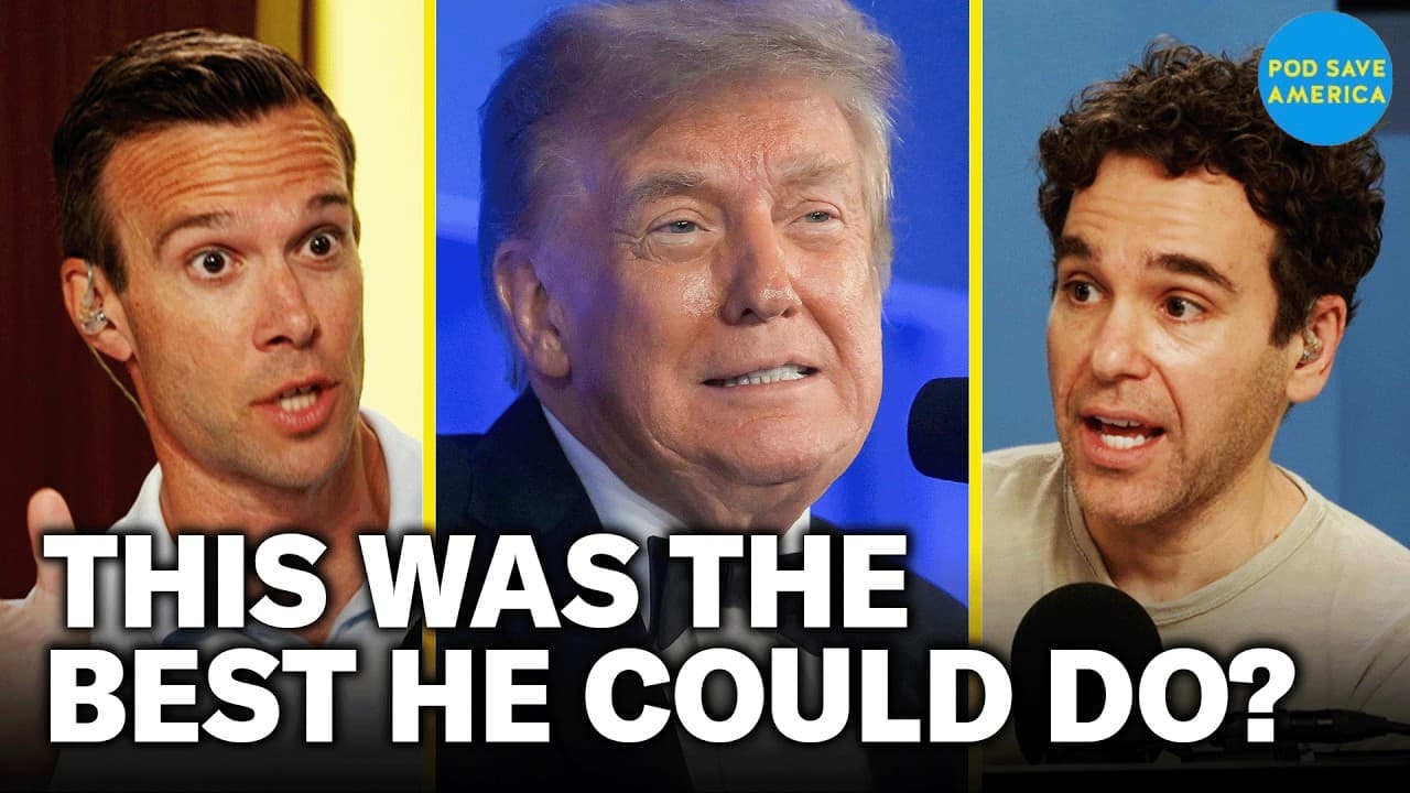 Frame from Pod Save America
